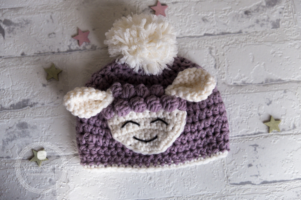 crochet baby hat free pattern lamb