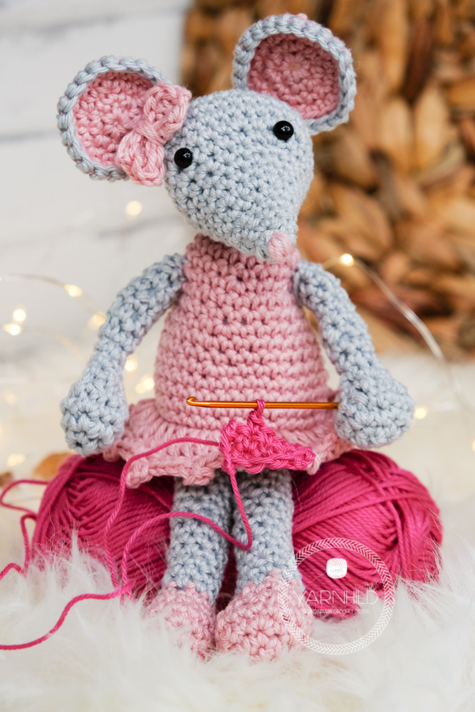 crochet mouse, crochet amirugumi free pattern