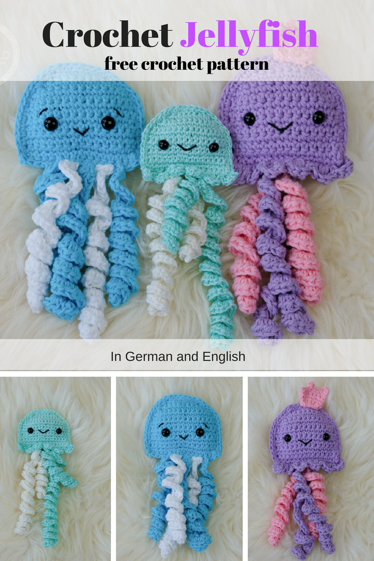 crochet pattern Jellyfish