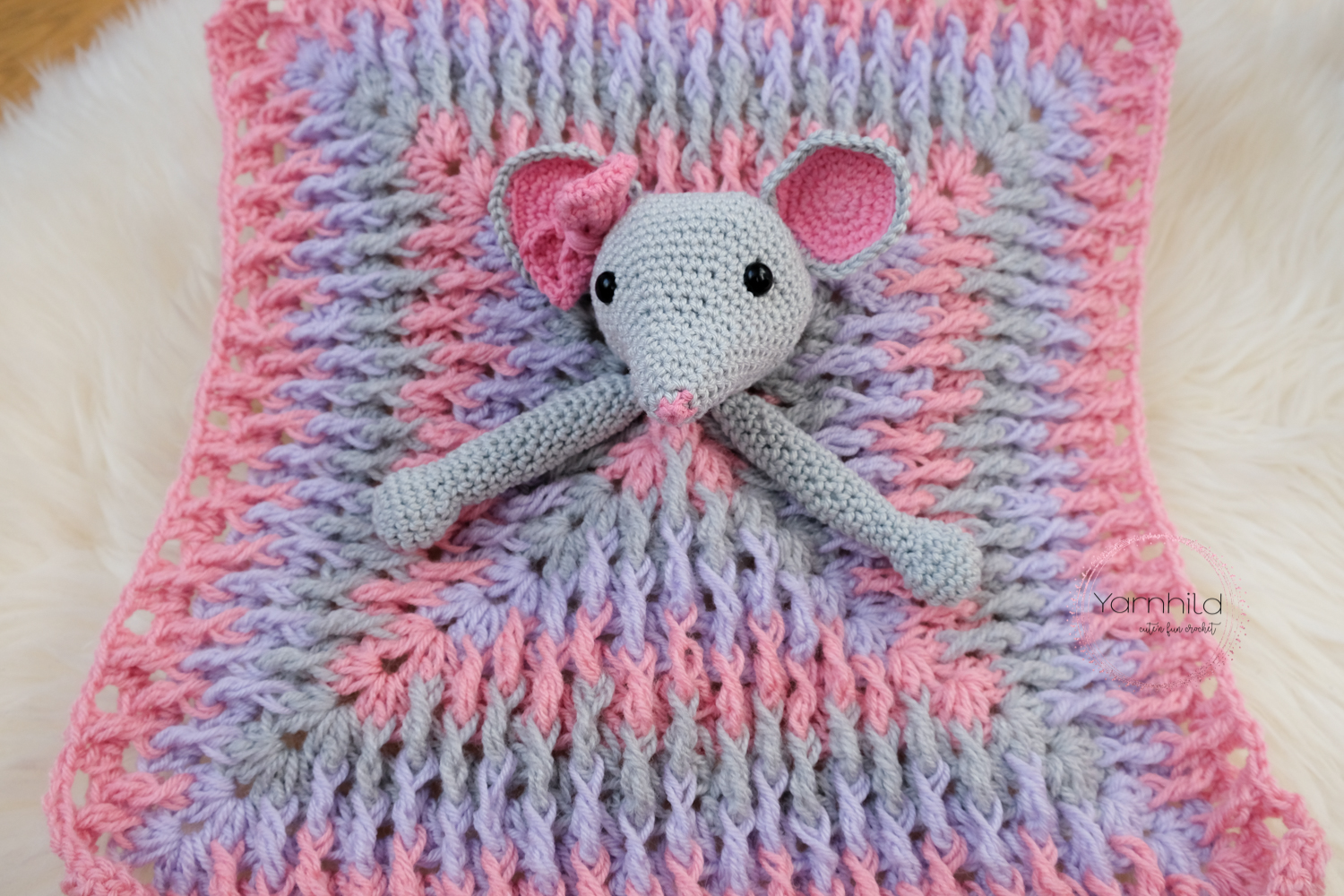 Crochet mouse lovey