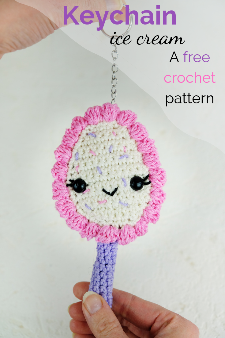 Crochet keychain pattern 