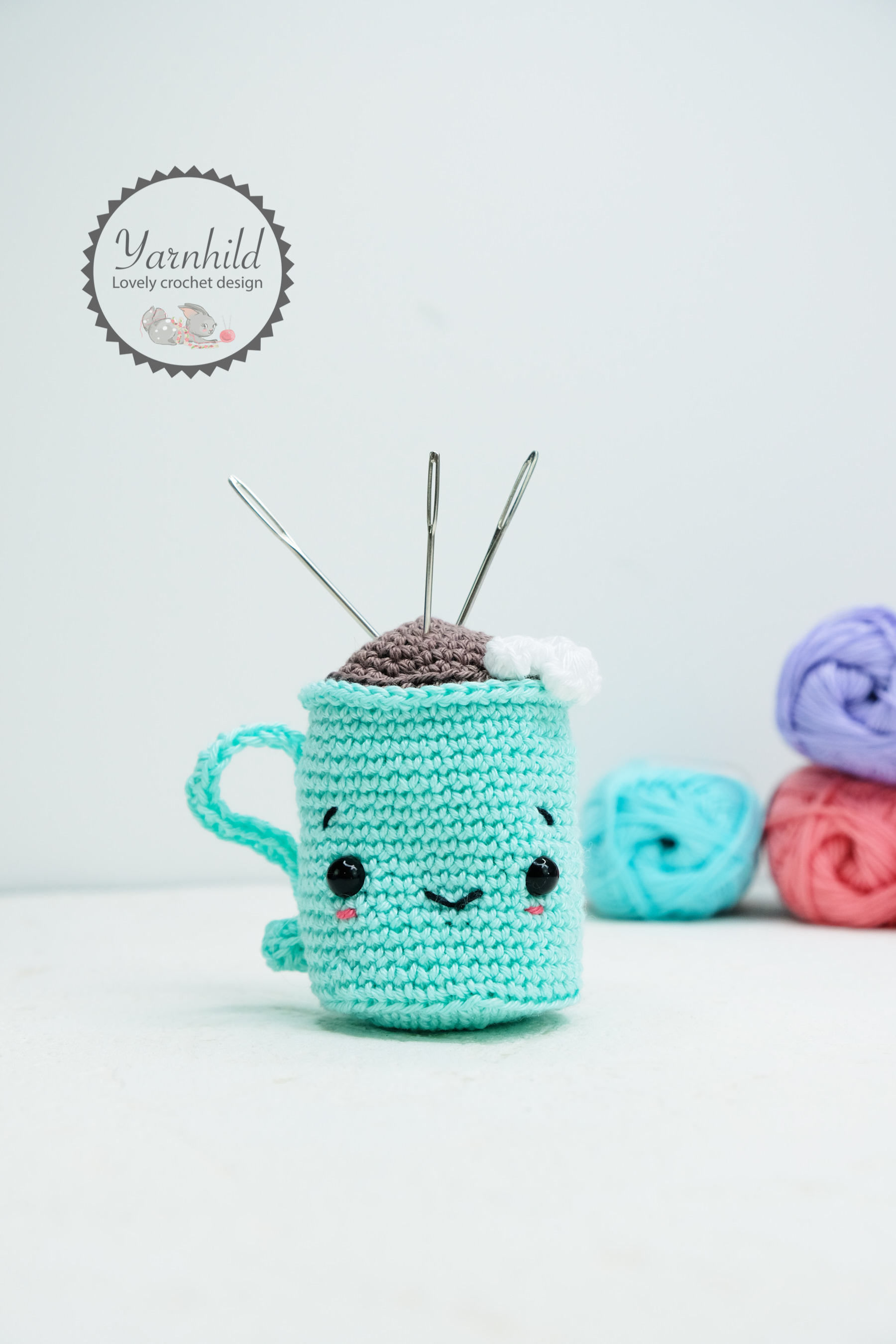 crochet tea party set