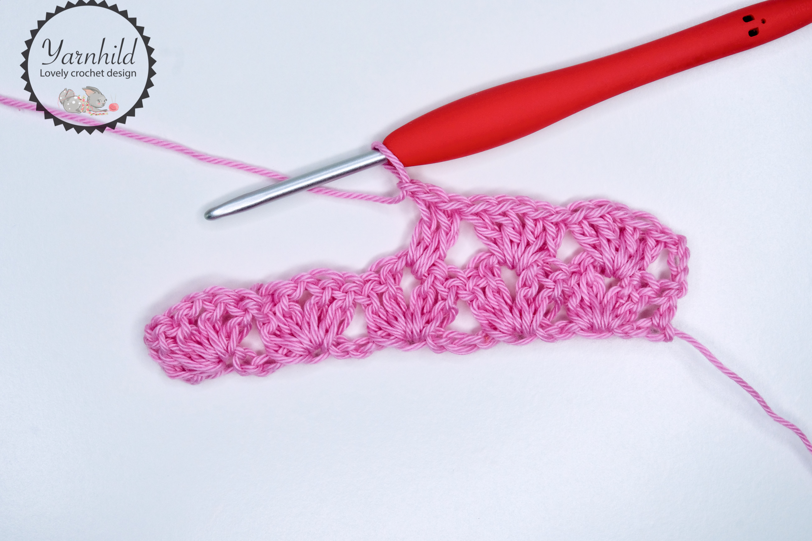 Crochet stitches - The Iris Stitch 