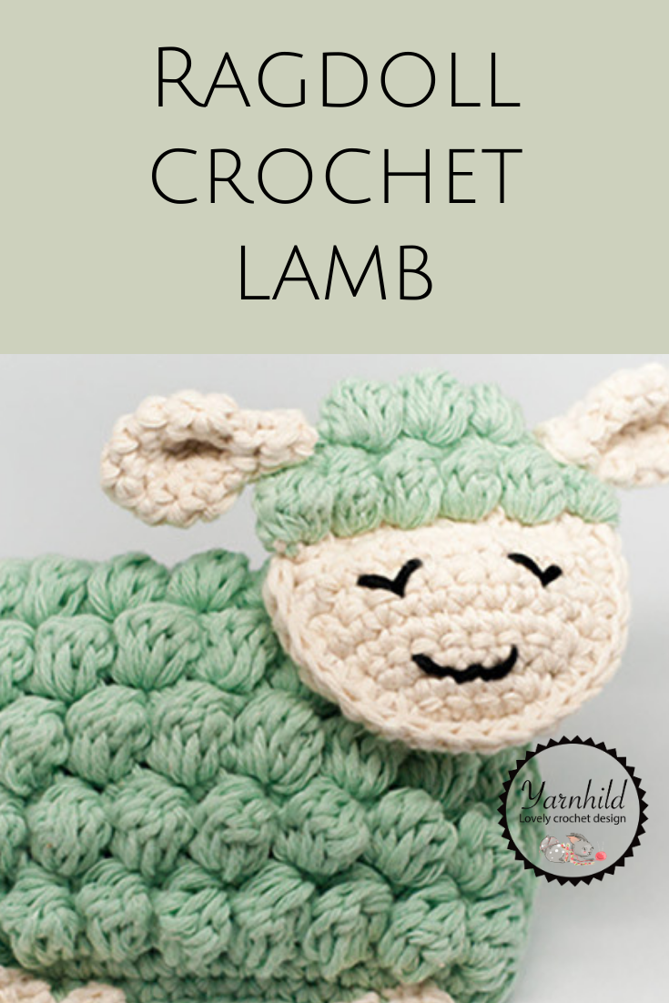 Crochet ragdoll lamb pattern 