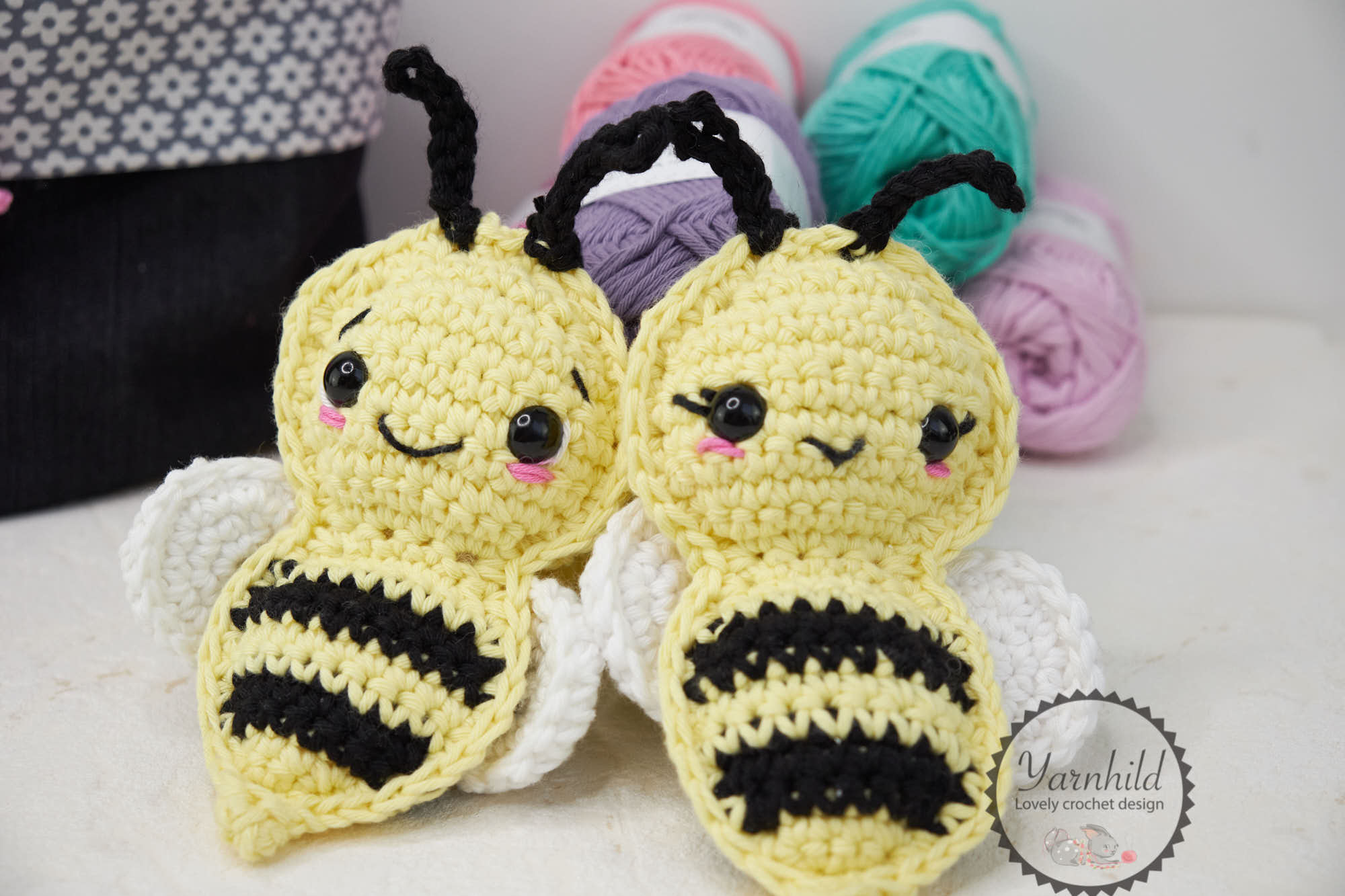 crochet bee 