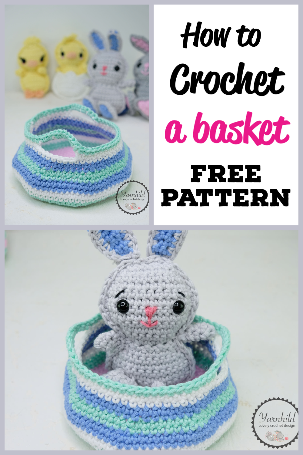 crochet basket 