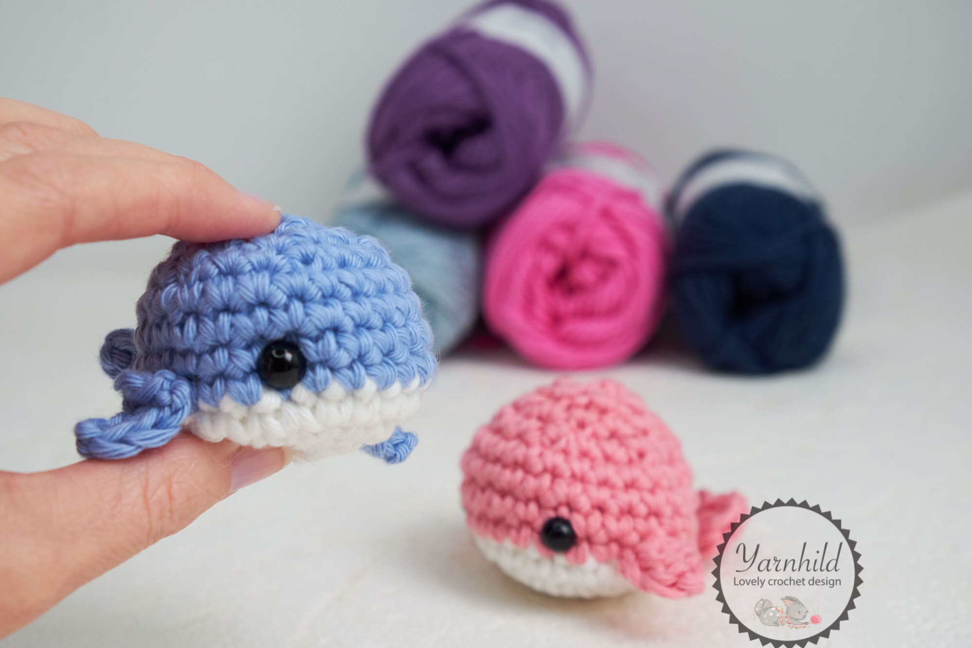 Crochet Blue Whale Pattern - Amelia's Crochet