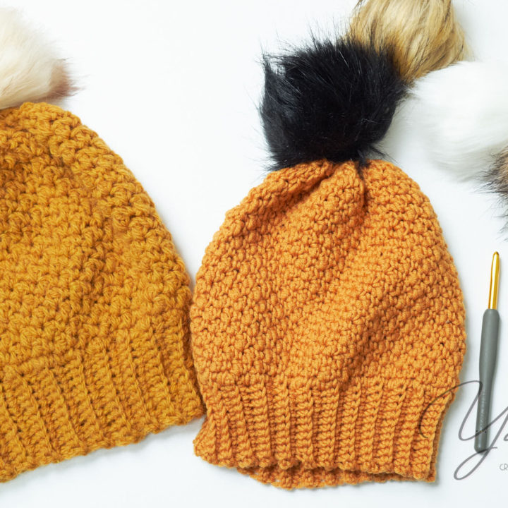 The Seed Stitch hat 