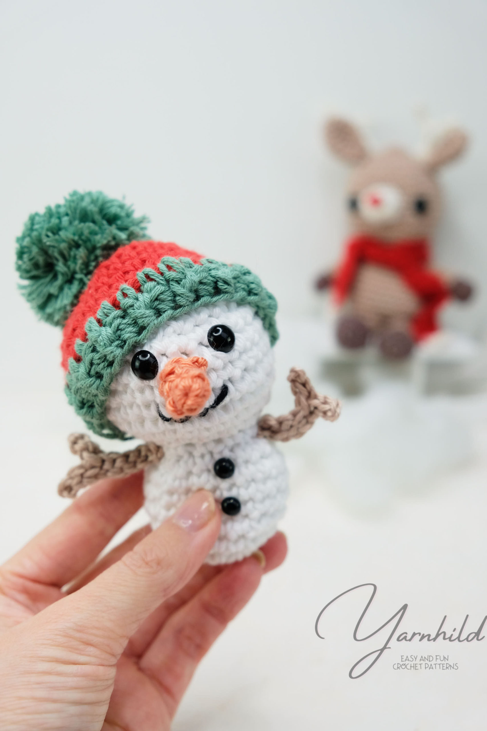 crochet snowman 