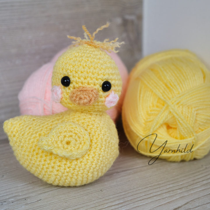 Crochet duck pattern - Eddy the duck.
