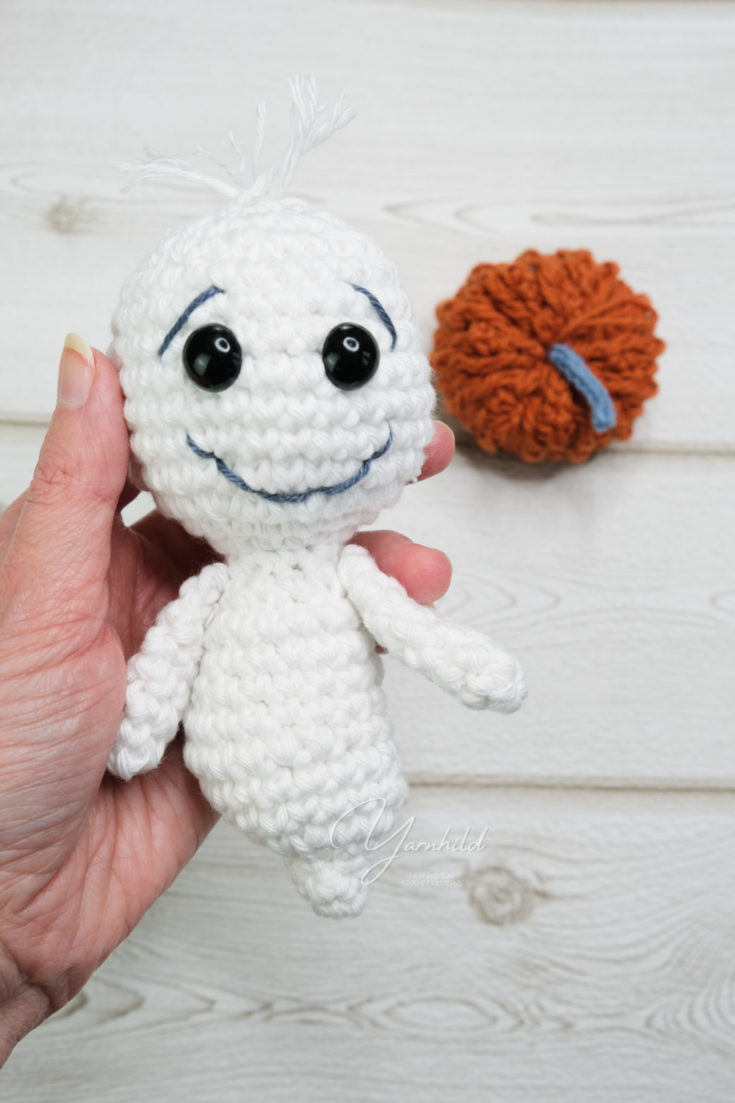 Amigurumi ghost - Easy and quick crochet ghost pattern