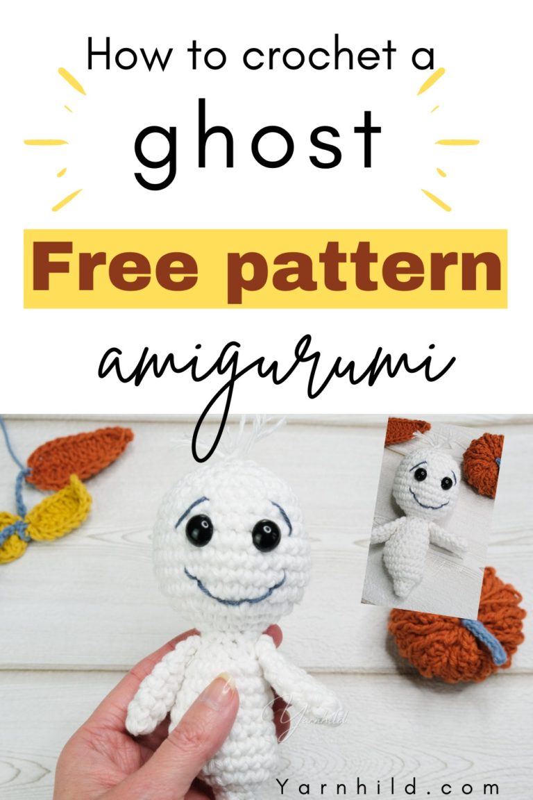 Amigurumi ghost - Easy and quick crochet ghost pattern