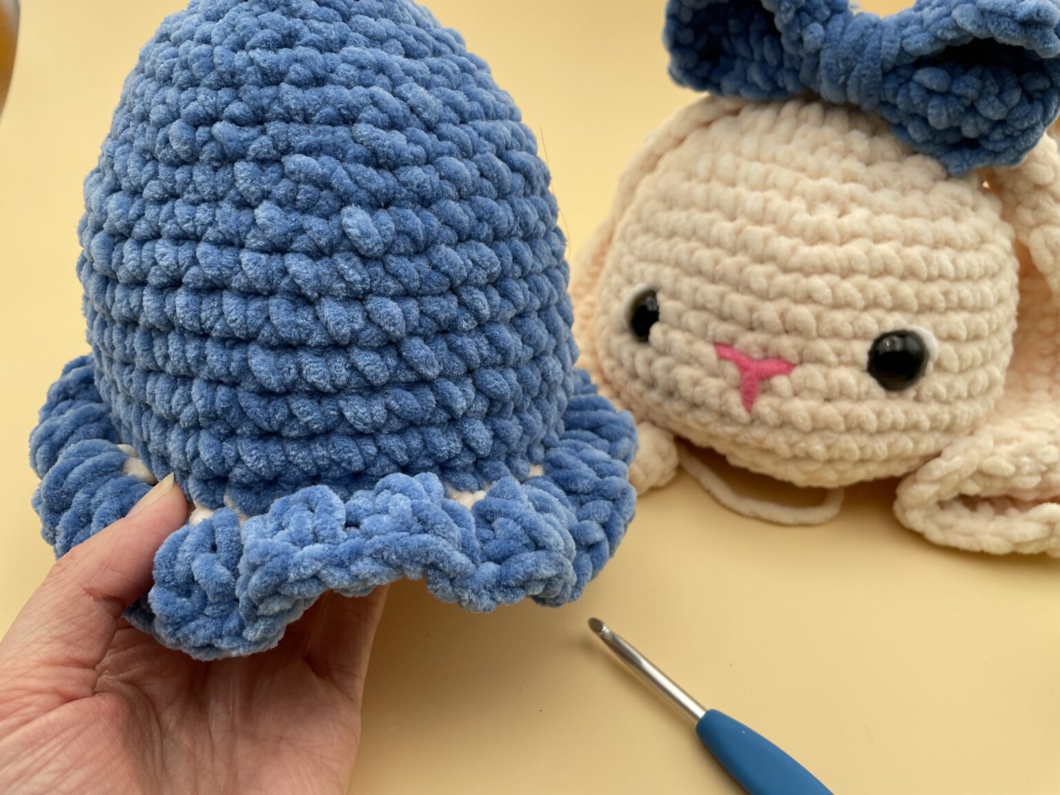 Crochet amigurumi bunny part 2