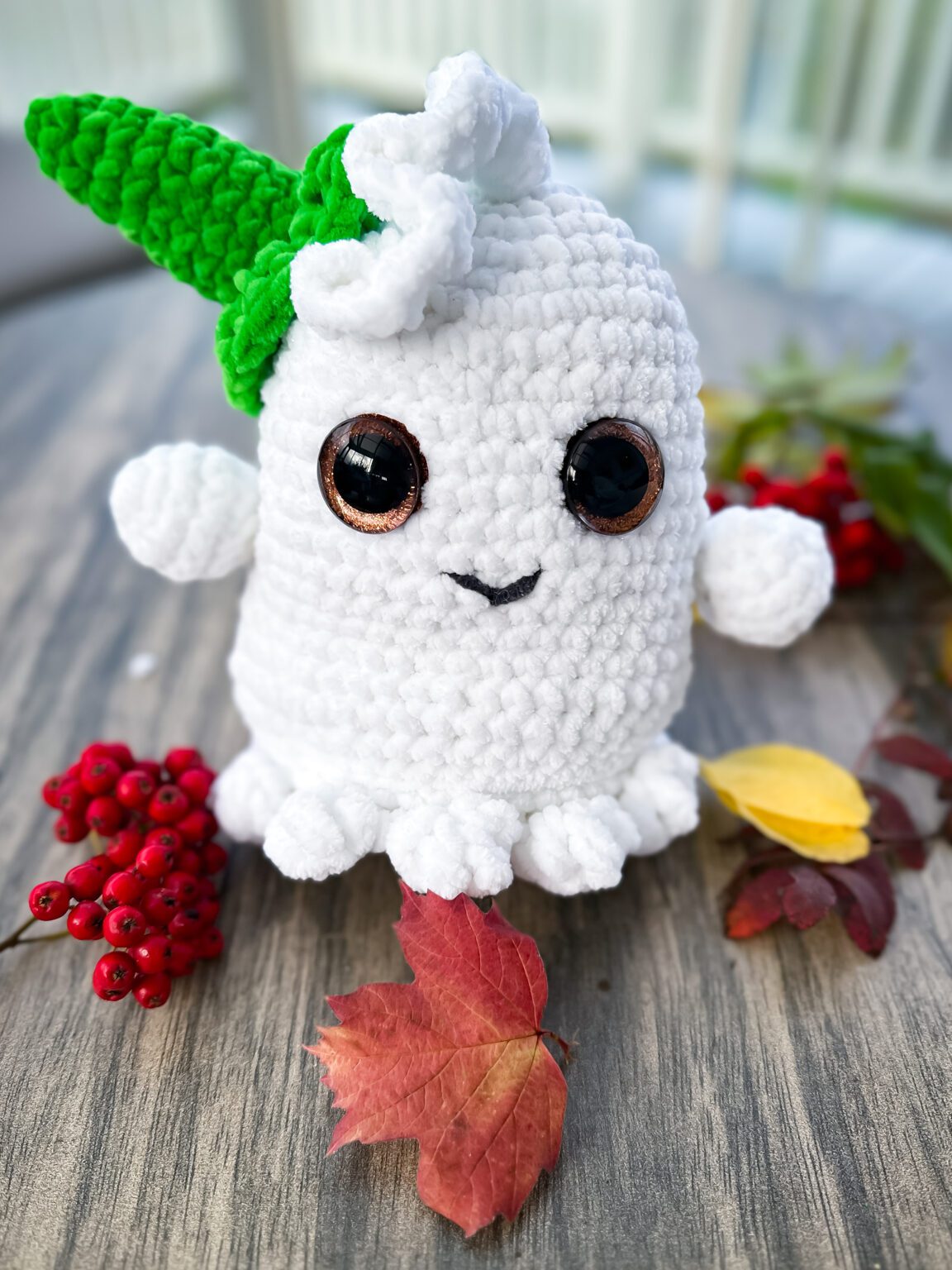 How to Crochet ghost - Freddy the friendly amigurumi ghost -FREE