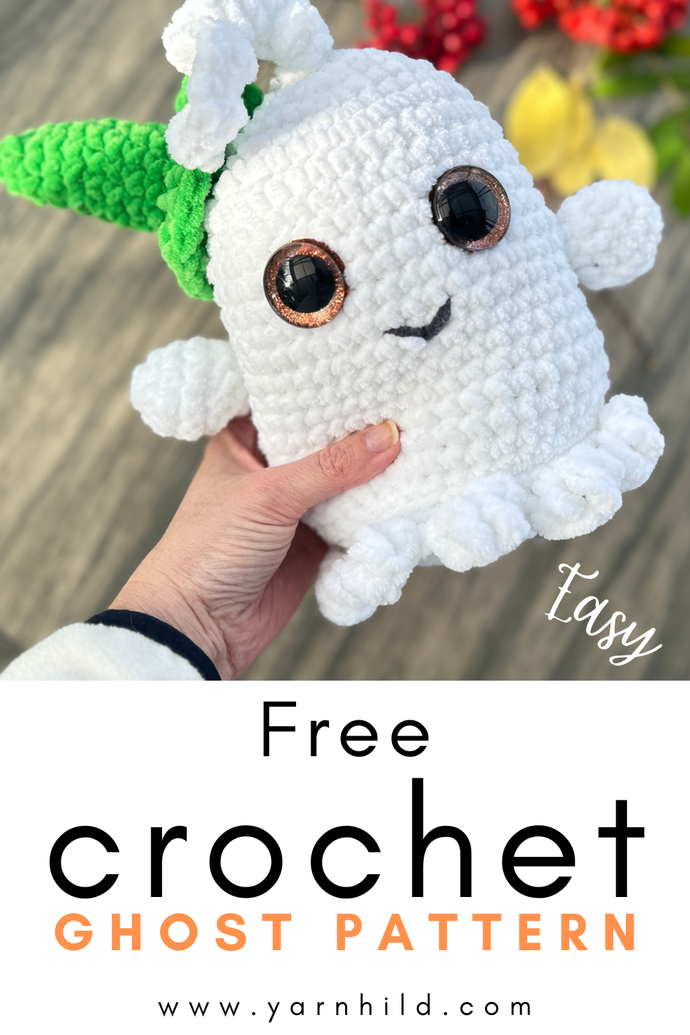 Get ready for some crochet magic! Our Cute Amigurumi Ghost Pattern is the perfect blend of spooky and cuddly. Craft your own charming ghost in no time. It's a whimsical addition to your handmade collection and a fantastic gift idea. Download the pattern today and let the hauntingly cute creations begin! 👻🧶 #CrochetPatterns #Amigurumi #HalloweenCrafts