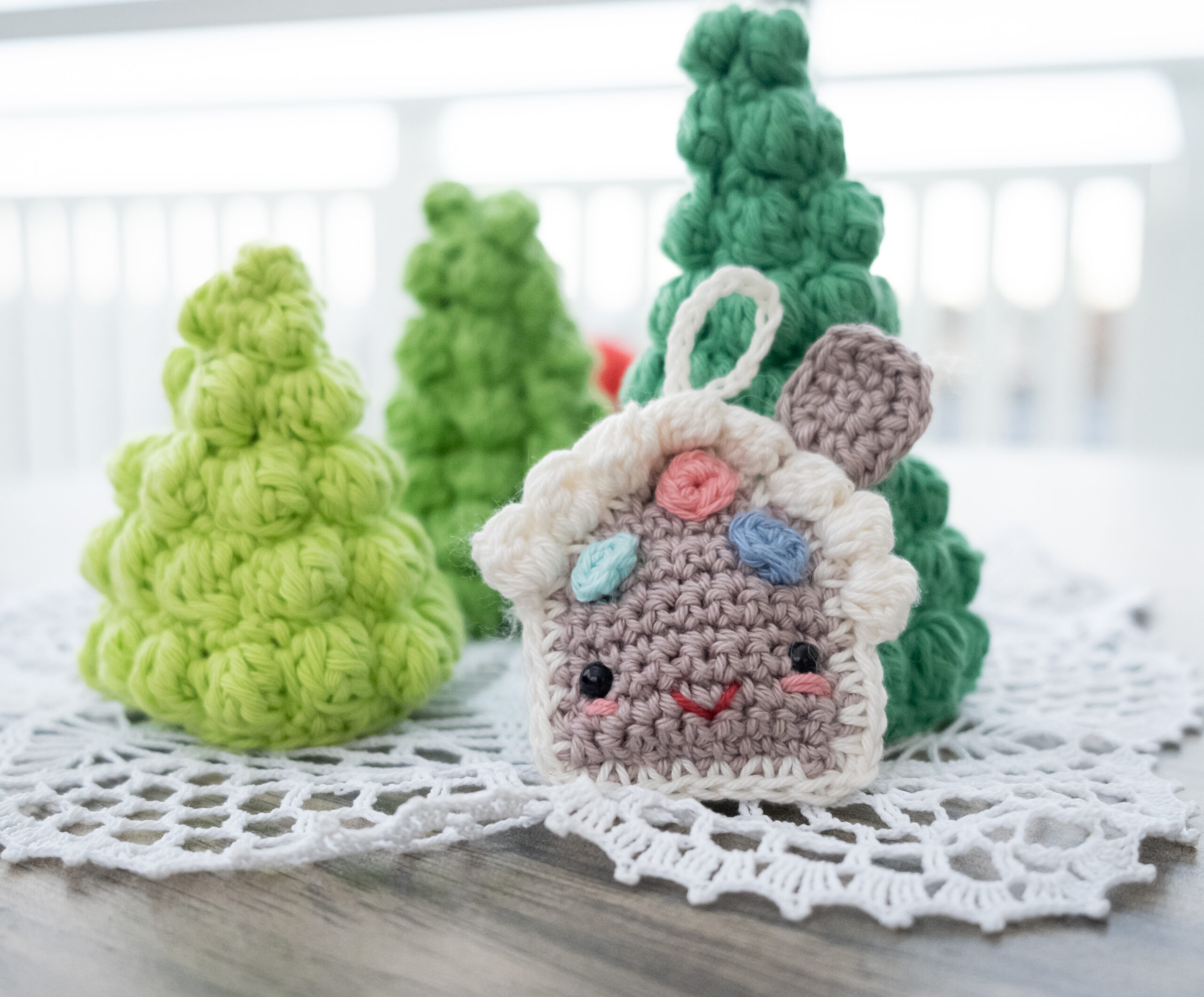 crochet bobble christmas tree